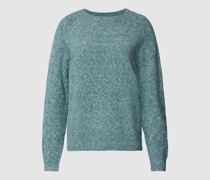 Strickpullover mit Rundhalsausschnitt Modell 'RICA'