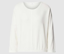 Sweatshirt mit elastischem Bund Modell 'Suzzina'