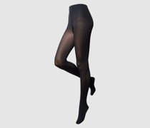 Strumpfhose mit transparentem Design Modell 'SEIDENGLATT'