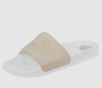 Slides aus Leder Modell 'Gerrylette'