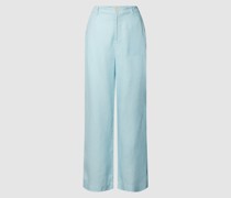 Leinenhose mit Eingrifftaschen Modell 'Sabera'