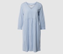 Knielanges Kleid mit Allover-Print