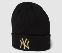 Beanie mit Label-Stitching Modell 'BADGE'