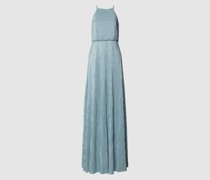 Abendkleid mit Strukturmuster