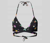 Bikini-Oberteil mit floralem Muster Modell 'ROSYFIELD'