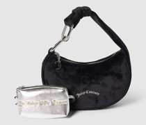 Handtasche mit Label-Applikation Modell 'BLOSSOM'