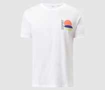 Regular Fit T-Shirt mit Logo-Print