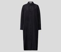 Midikleid mit Knopfleiste