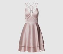 Cocktailkleid mit Herz-Ausschnitt