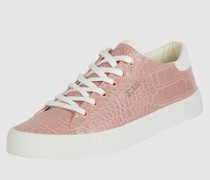 Sneaker in Leder-Optik Modell 'Ester'
