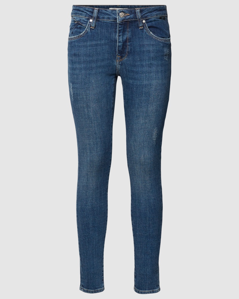 Mavi Jeans Damen Jeans mit Destroyed-Details Modell 'ADRIANA'