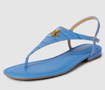 Sandalen mit Label-Details Modell 'ELLINGTON'