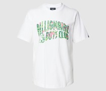 T-Shirt mit Label-Print Modell 'JUNGLE'