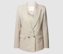 Blazer aus Leinen mit Knopfverschluss Modell 'TEMPOLI'