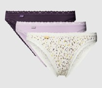 Slip mit Muschelsaum