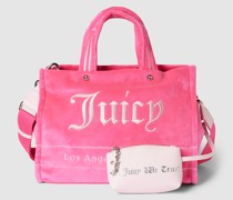 Bowling Bag mit Label-Stitching Modell 'IRIS'