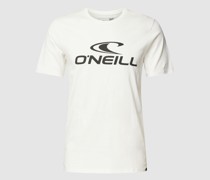 T-Shirt mit Logo-Print