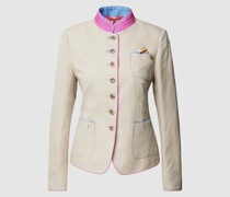 Blazer mit Stehkragen