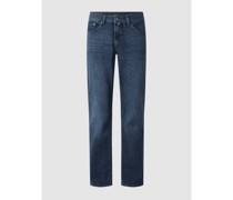 Straight Fit Jeans mit Stretch-Anteil Modell 'Dijon'