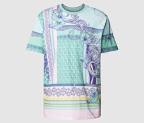 T-Shirt mit Allover-Muster