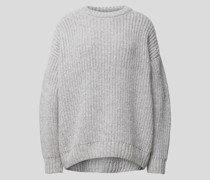 Oversized Pullover mit Rundhalsausschnit