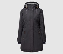 Jacke mit Label-Applikation