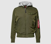 Bomberjacke mit Kapuze