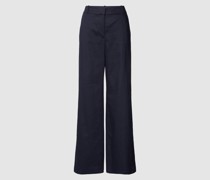 Stoffhose mit Haken- und Reißverschluss