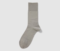 Socken mit elastischem Rippenbündchen Modell 'AIRPORT'
