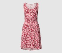 Knielanges Kleid mit floralem Muster Modell 'NOVA'