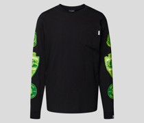 Longsleeve mit Brusttasche