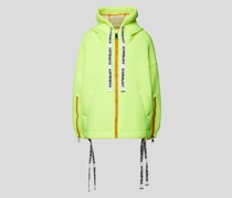 Jacke mit Label-Details