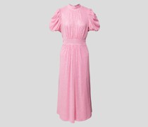 Midikleid mit Paillettenbesatz