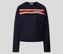 Sweatshirt mit Brand-Schriftzug