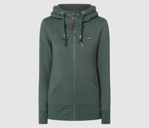 Sweatjacke mit Kapuze Modell 'Neska'