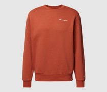 Sweatshirt mit Label-Details Modell 'Rochester'