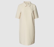 Minikleid mit Umlegekragen