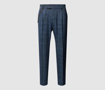 Bundfaltenhose mit Gesäßtaschen Modell 'Sandro'