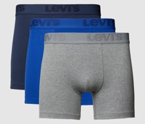 Boxershorts mit Label-Bund im 3er-Pack