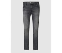 Super Skinny Fit Jeans in 5-Pocket-Design Modell 'CHRIS'