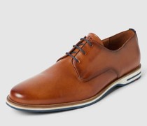 Derby-Schuhe aus Leder mit Kontraststreifen Modell 'DAKIN'