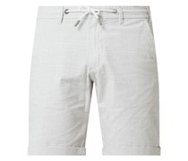 Regular Fit Chino-Shorts mit Tunnelzug Modell 'Tom'