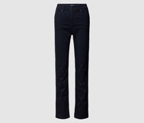 Bootcut Jeans mit Kontrastnähten Modell 'CICI'