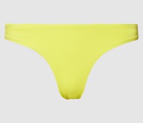 Bikini-Hose mit Label-Print Modell 'Brazilian Pure'