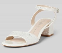 Sandalette mit Blockabsatz Modell 'LUCY SHINE'