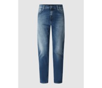 Relaxed Tapered Fit Jeans mit Stretch-Anteil Modell 'Sandot'