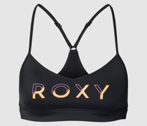 Bralette mit Label-Print Modell 'ACTIVE'