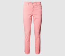 Jeans mit Label-Patch Modell 'ORNELLA'