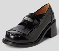 Penny-Loafer aus echtem Leder