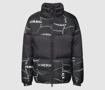 Winterjacke mit Label-Detail Modell 'Puffer AOP AX Print'